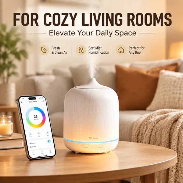 忻州智能WiFi香薰机 忻州 WiFi智能香薰机产品实拍 — 智能WiFi香薰场景