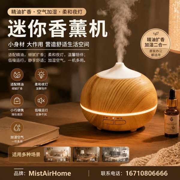 绵阳车载迷你扩香器选购指南冷扩香技术解读与企业采购指南