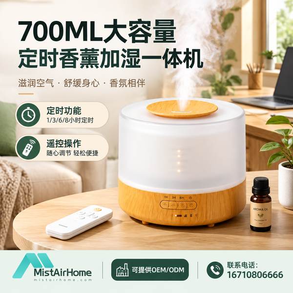 智能扩香器重庆渠道实拍 智能扩香器实拍 — 重庆渠道在售的多档定时静音香薰机