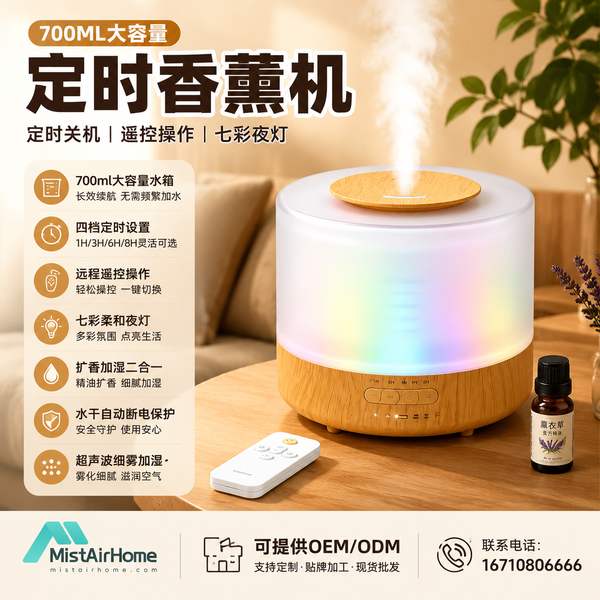 定时除臭香薰机上海渠道实拍 定时除臭香薰机实拍 — 上海渠道在售的多档定时静音香薰机