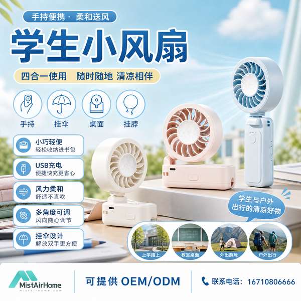 大连OEM学生风扇品牌排行采购要点、认证文件与避坑清单
