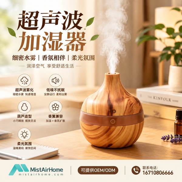 南通跨境电商贸易商对接桌面迷你超声波加湿器源头厂家现场 — 超声波加湿器出口合作