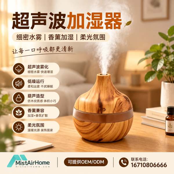 连云港礼赠品渠道商对接母婴香薰超声波加湿器源头厂家现场 — 超声波加湿器出口合作