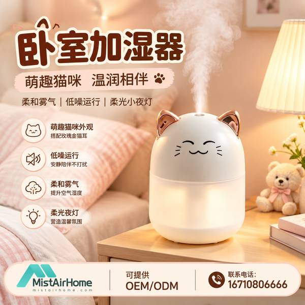 兰州甘肃卧室加湿器出口哪家好？OEM跨境B端采购方案与厂家直供指南