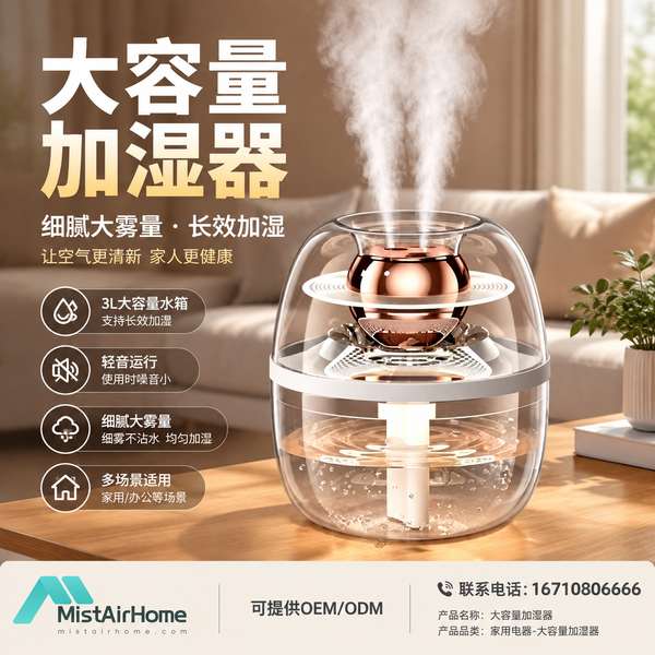 郑州办公楼宇与企业行政16L大容量恒湿加湿器批量采购项目现场 郑州办公楼宇与企业行政16L大容量恒湿加湿器采购项目现场 — 大容量加湿器批量上线