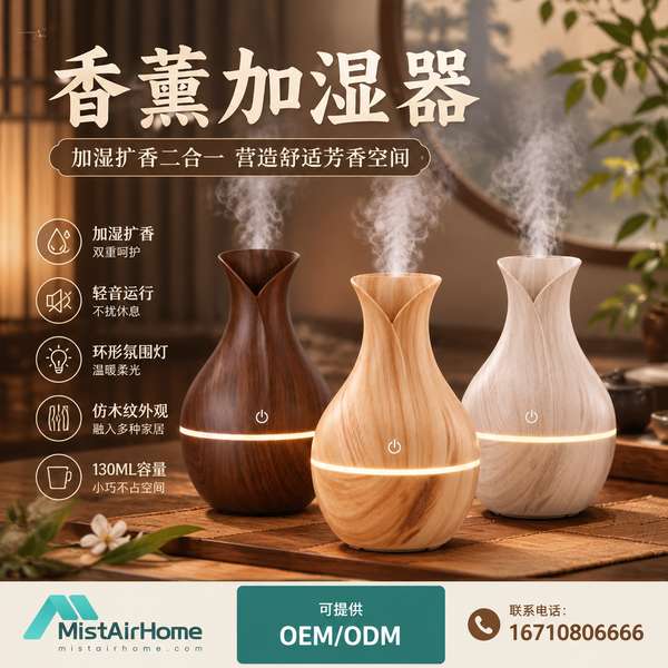 天水甘肃静音香薰加湿器哪家好？睡眠级低噪香薰方案与厂家直供指南